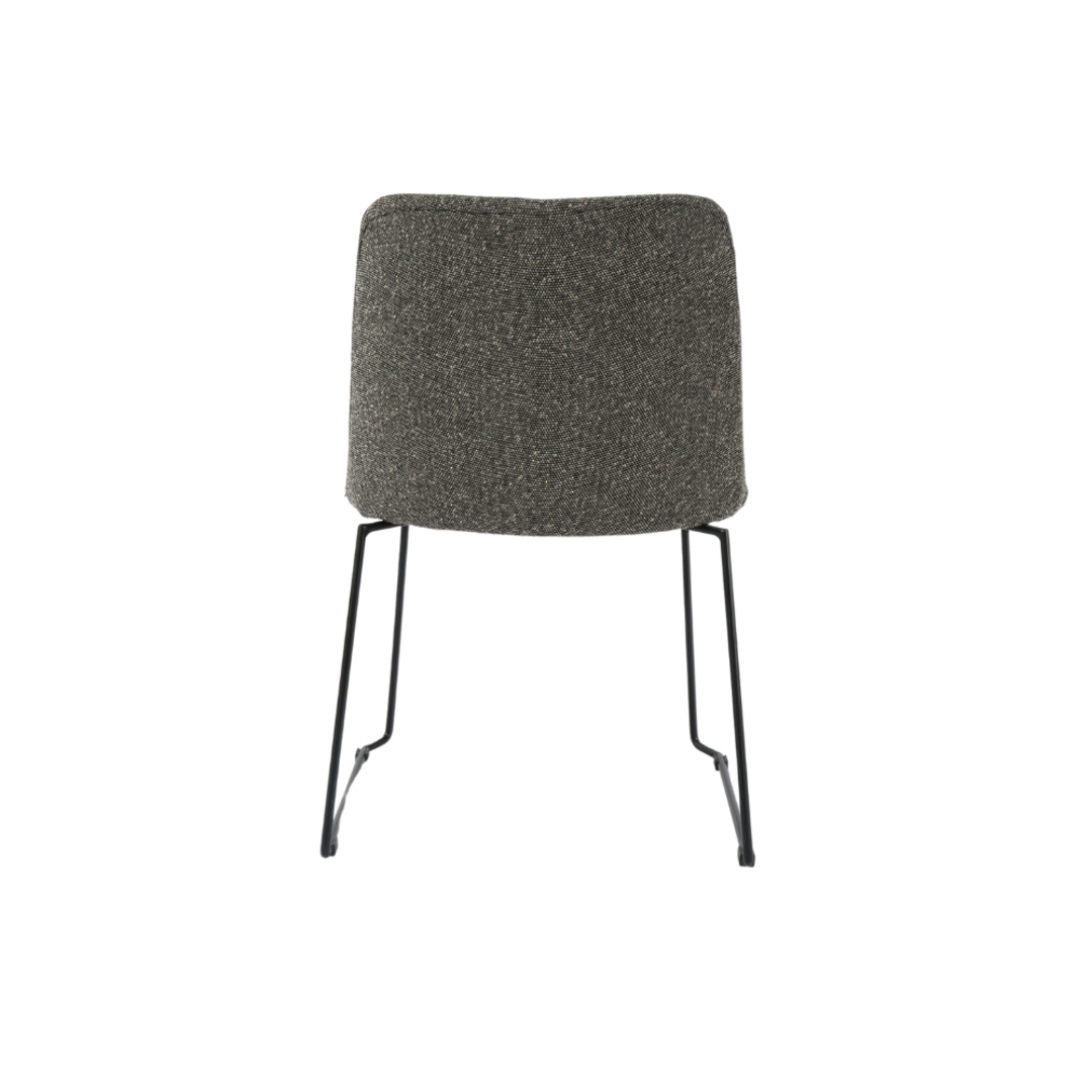 Mateo Fabric Dining Chair Frost Grey image 4